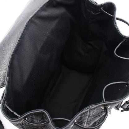 Celine Backpack Triomphe Black Leather — view 3