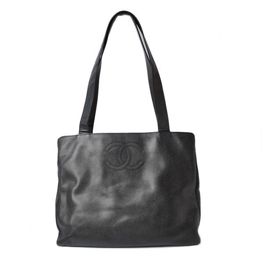 Chanel Tote A4 Caviar Leather Black