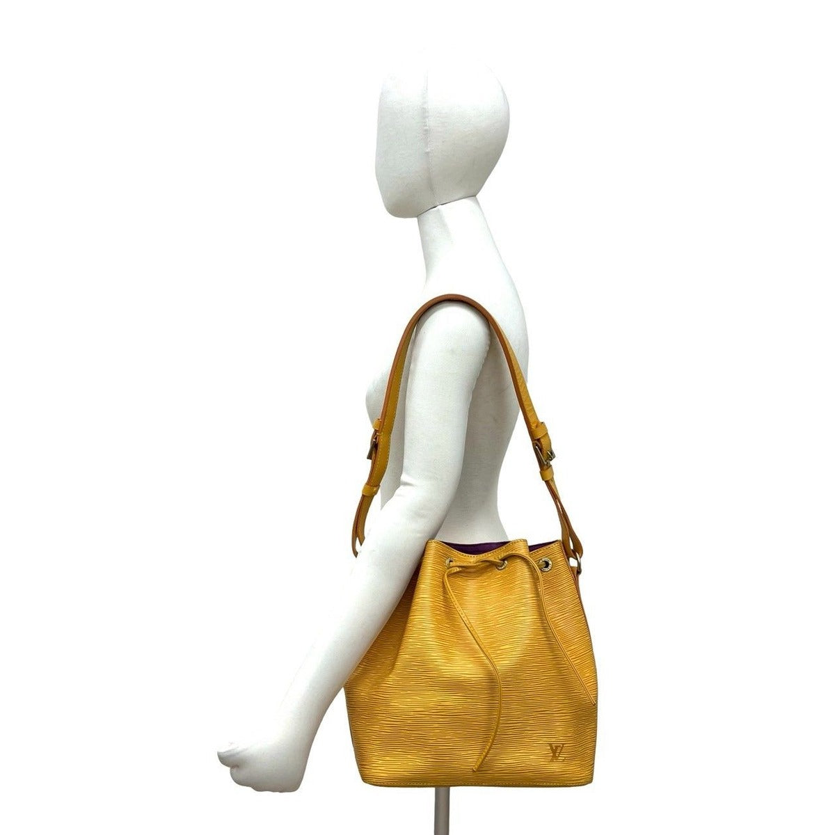 Louis Vuitton Petit Noe Epi Leather Shoulder Bag Tote Tassili Yellow — view 2