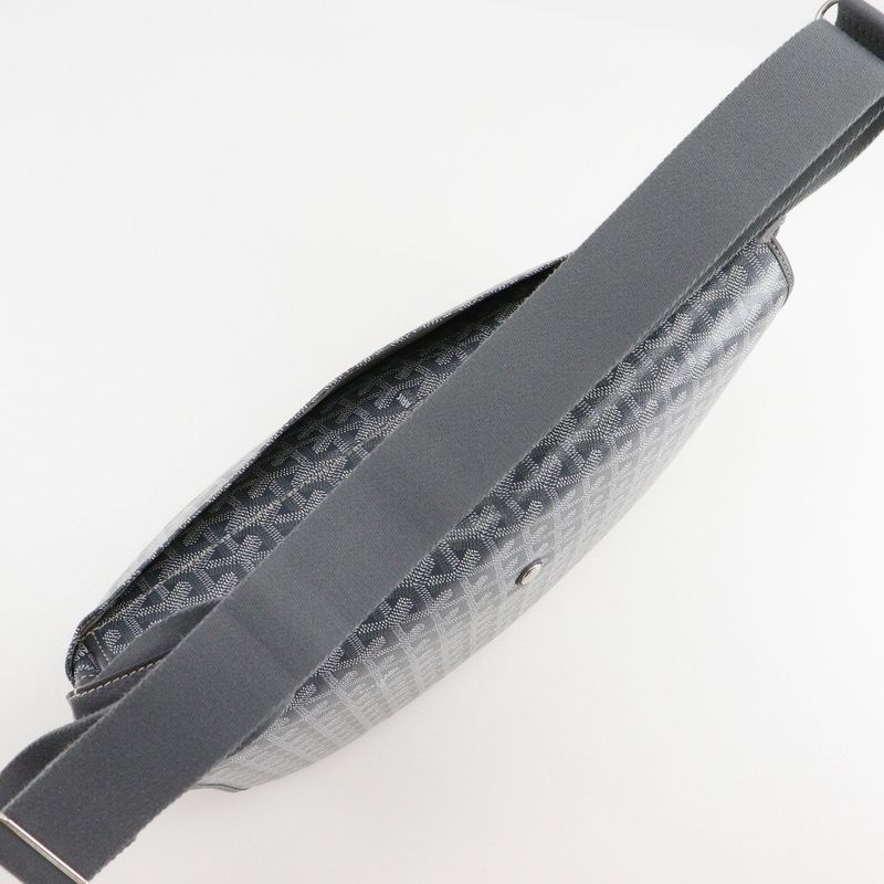 Goyard Capet Chien MM Capetimmlty51cg51p PVC Gray Unisex Shoulder Bag