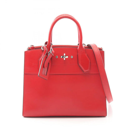 Louis Vuitton Handbag City Steamer PM Rouge Leather Red