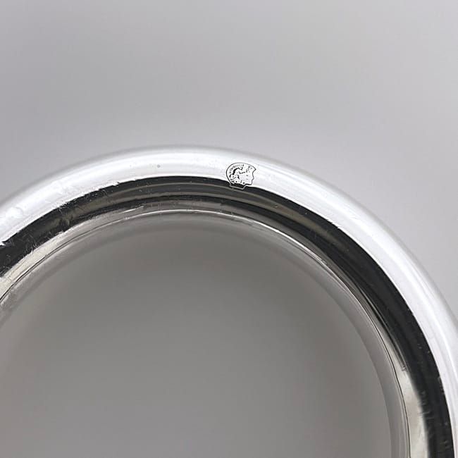 Hermes Bracelet Chaine D'ancre MM 14 Frames Silver Excellent Condition Ag