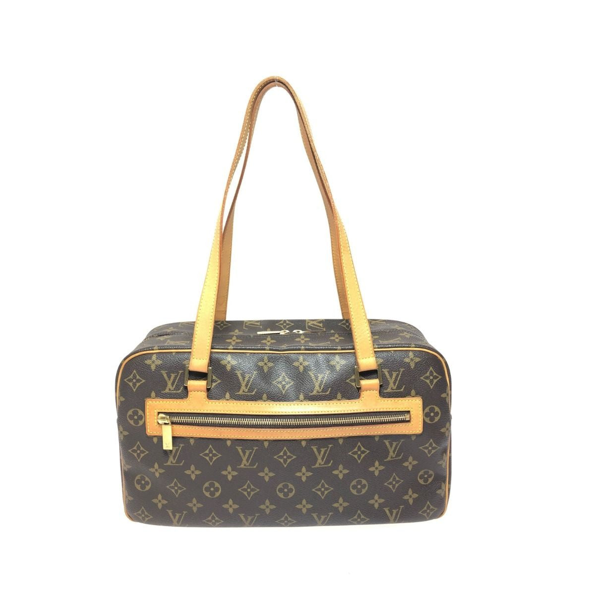 Louis Vuitton Shoulder Bag Monogram Cite GM Brown