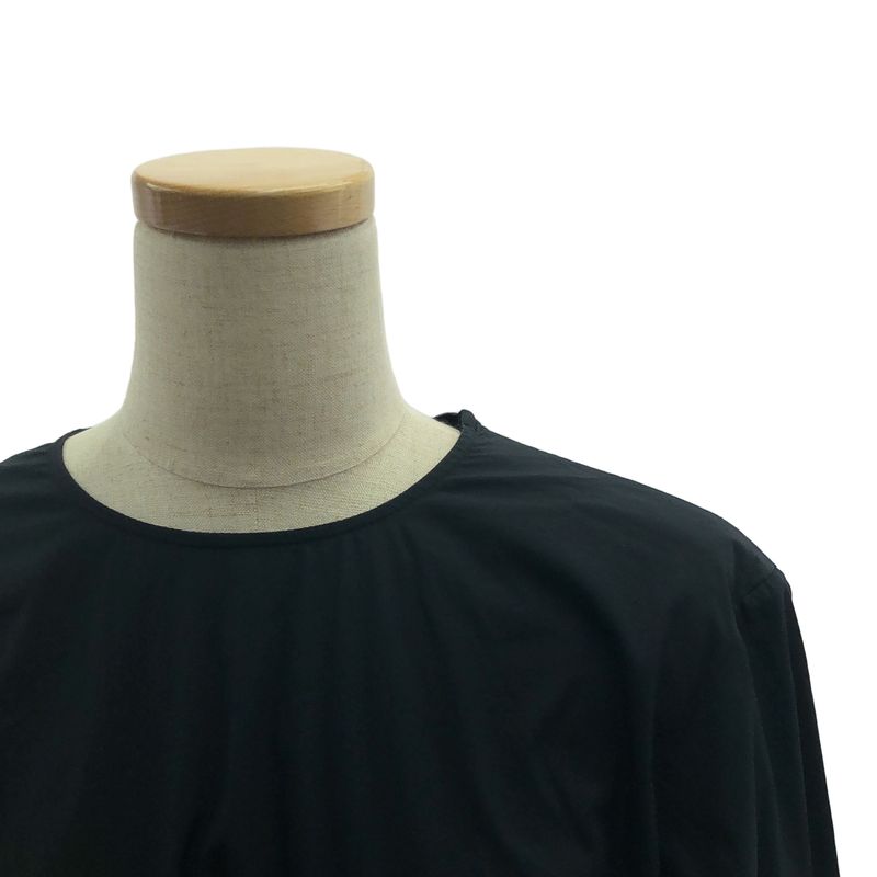 Celine - Phoebe Period Shoulder Zip Slit Blouse - 36 - Black - Women's