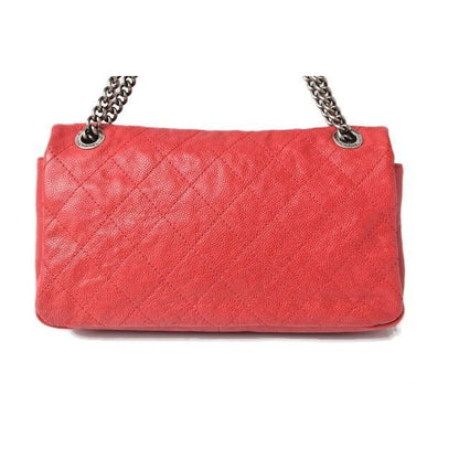 Chanel Chain Shoulder Bag Caviar Leather Quilted Stitching — view 5
