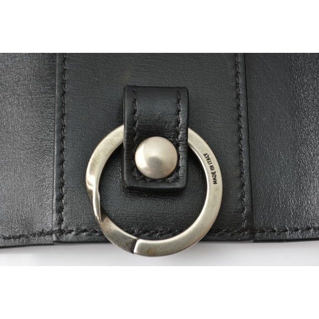 Gucci Key Case Holder 6-stacks Petit Marmont Black Matte Silver — view 6