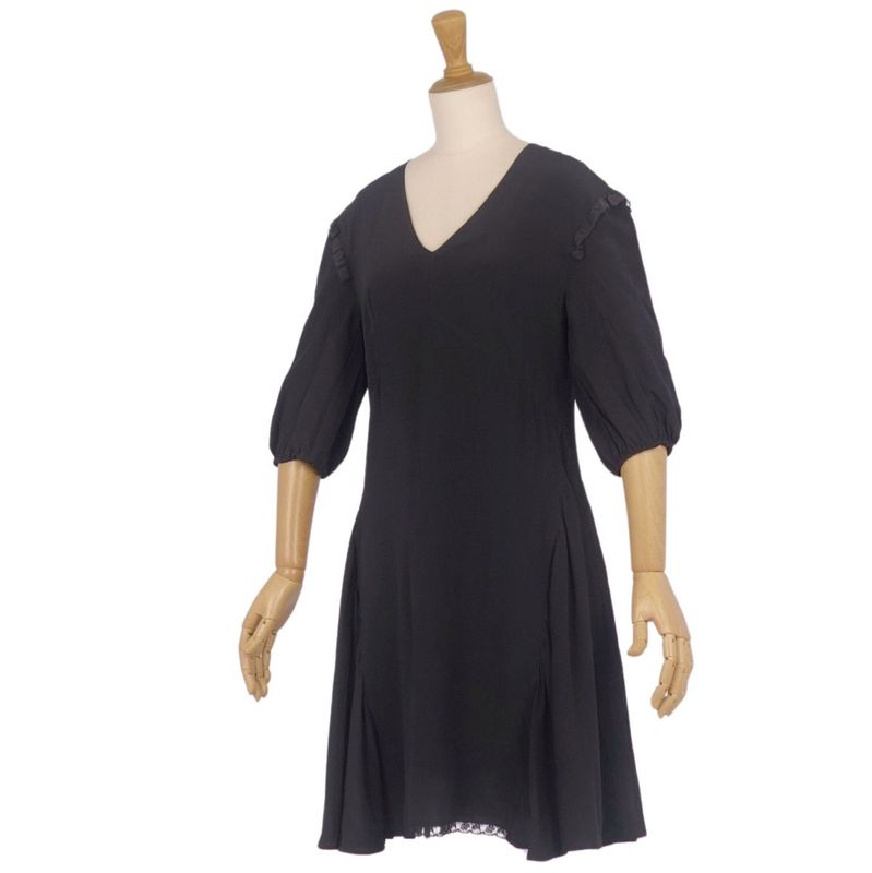 Prada Dress Half Sleeve Silk Top Women's Ita