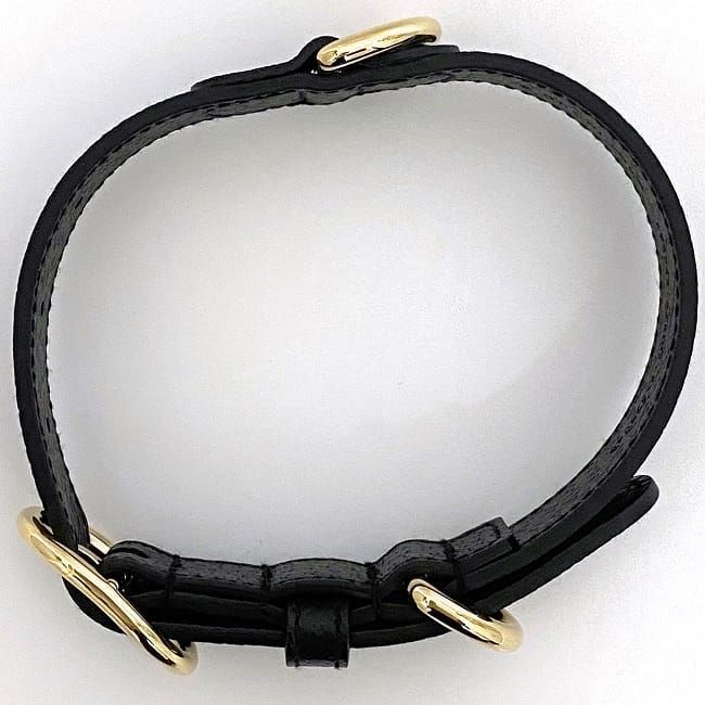 Gucci Collar Black Interlocking 692943 Never Used
