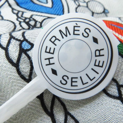 Hermes Carré 140 Coupe De Gala Cashmere Silk Scarf Multi With Box Made In