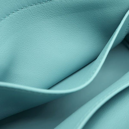 Hermes Handbag Bolide Scles Swift Blue Atoll Silver Hardware Light Blue X