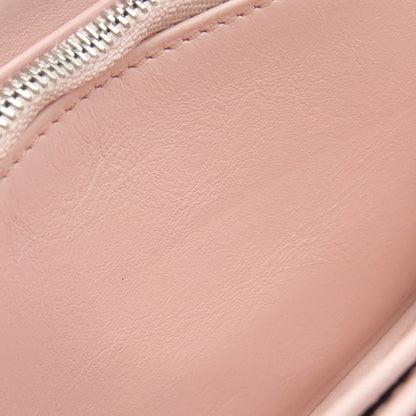 Louis Vuitton Long Wallet Zippy Wallet Monogram Mahina Pink and White Silver