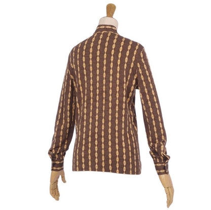 Celine Shirt Blouse Long Sleeves Long Sleeves Wool Italy