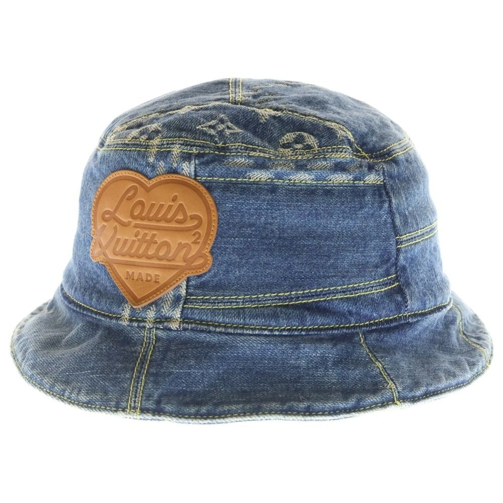 Louis Vuitton Pone Denim Bucket Hat Indigo