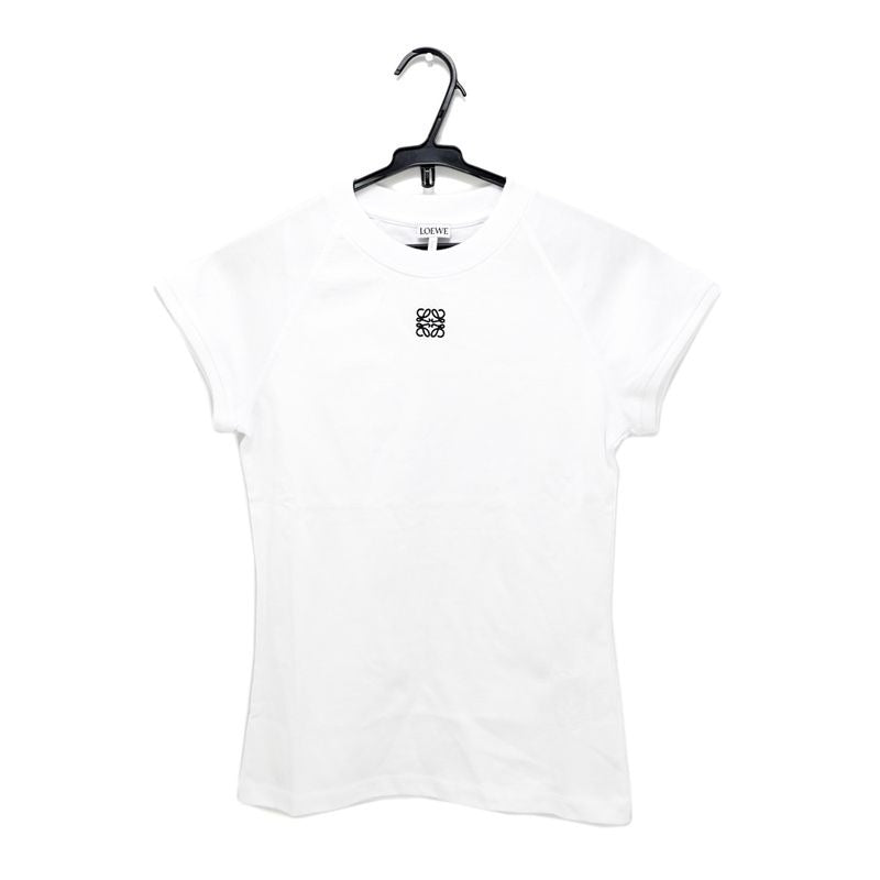 Loewe Short Sleeve Small Fit T-Shirt White S Size S359 Y22 X96 Cotton