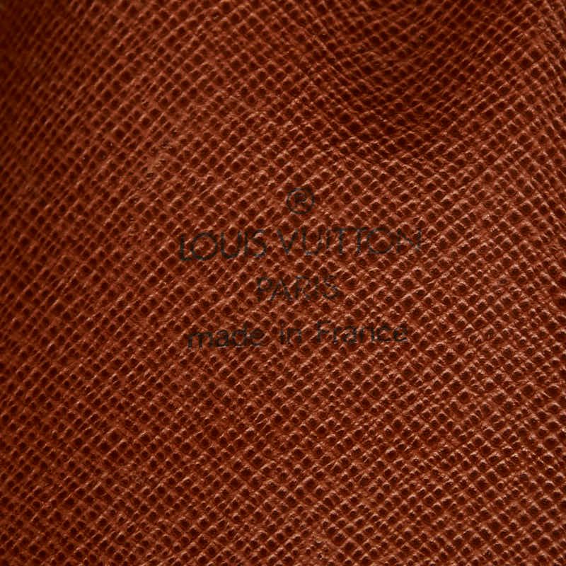 Louis Vuitton Monogram Musette Crossbody Shoulder Bag M51256 Brown PVC Leather