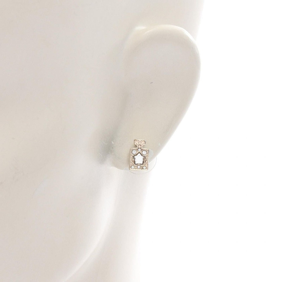 Chanel Coco Mark GP Earrings — view 4