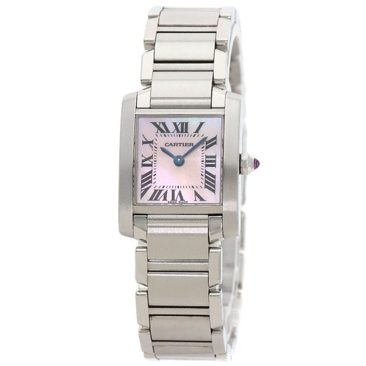 Cartier W51028q3 Tank Francaise SM Watch SS Ladies