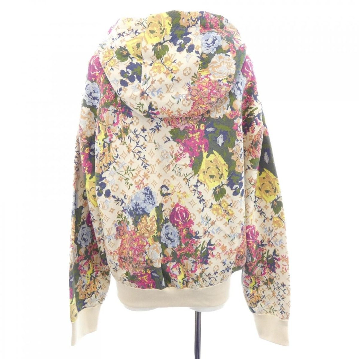 Louis Vuitton LV Flower Graphic Jacket Fu Die Hoodie — view 2