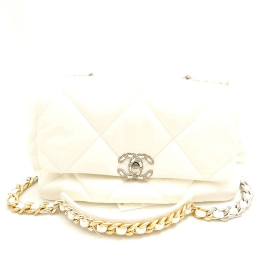 Chanel 19 Shoulder Bag Large Lambskin Purse