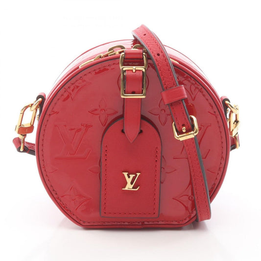 Louis Vuitton Shoulder Bag Mini Boite Chapeau Rouge Leather Red