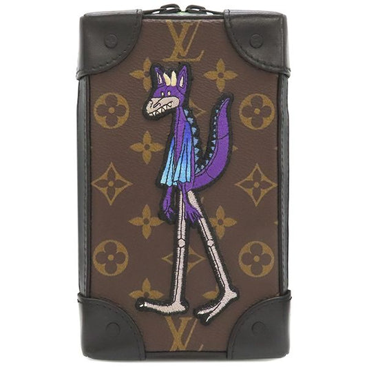 Louis Vuitton Body Bag Soft Trunk Faw N Box Monogram Canvas Monogram X Black