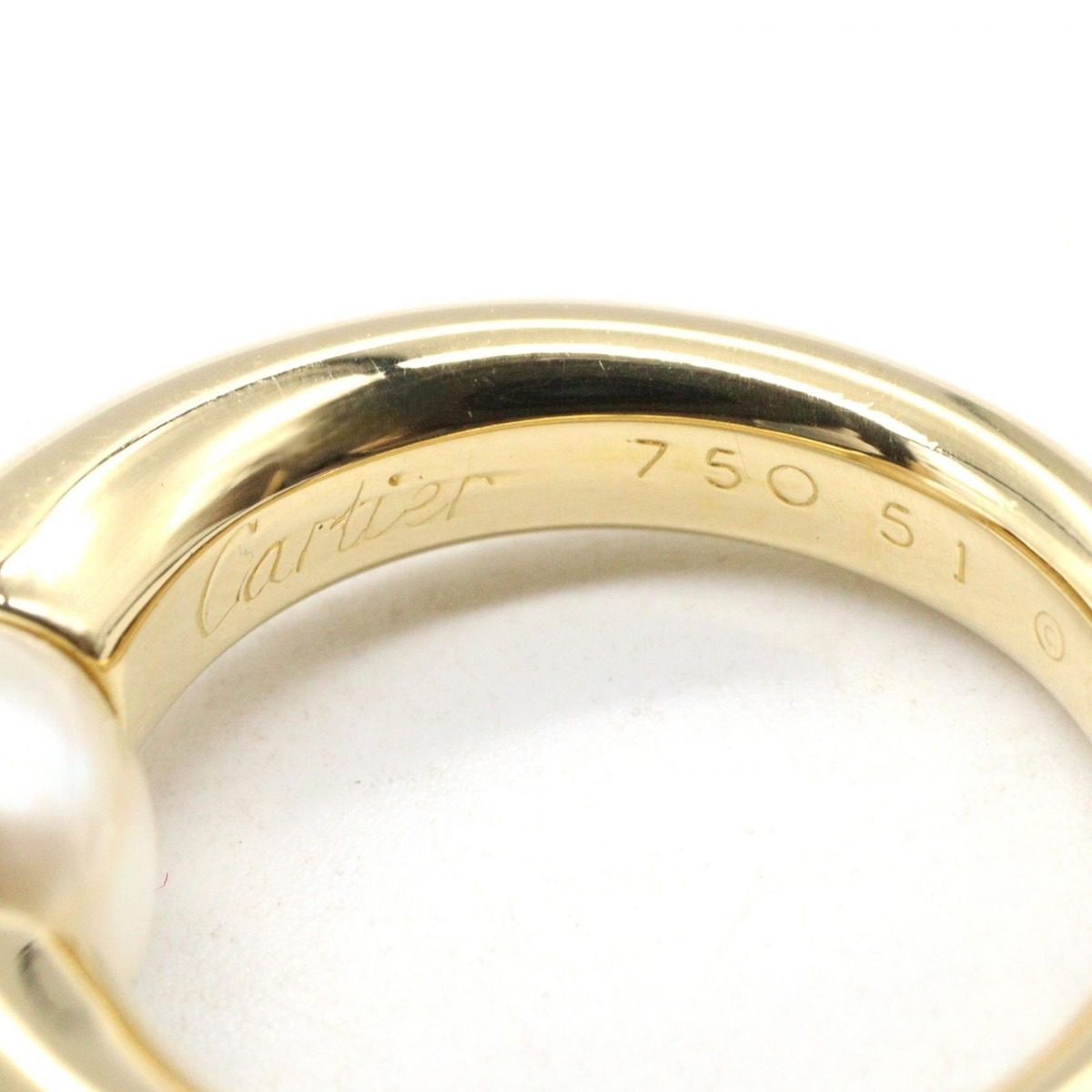 Cartier Ring Akoya Pearl 18k — view 5