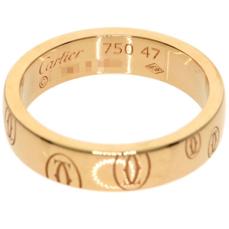 Cartier Happy Birthday #47 Ring - 18K Pink Gold Ladies