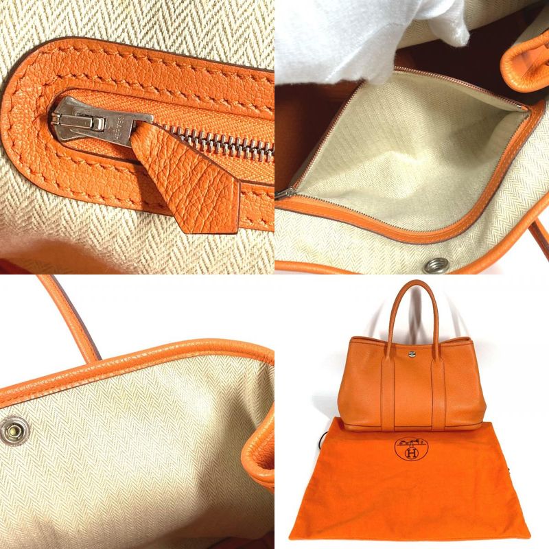 Hermes Tote Garden Party TPM Garden Party TPM Negonda Orange