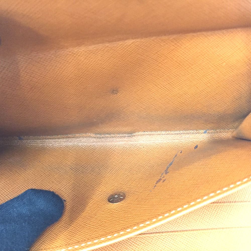 Louis Vuitton Monogram Mini Porte Tresor International M92444 Beige