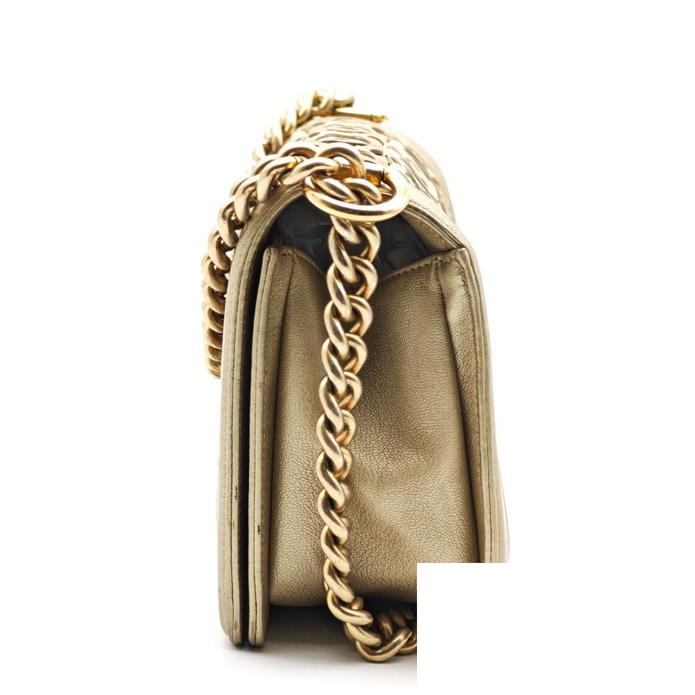 Chanel Boy Dubai Limited Lambskin Chain Shoulder Bag — view 5