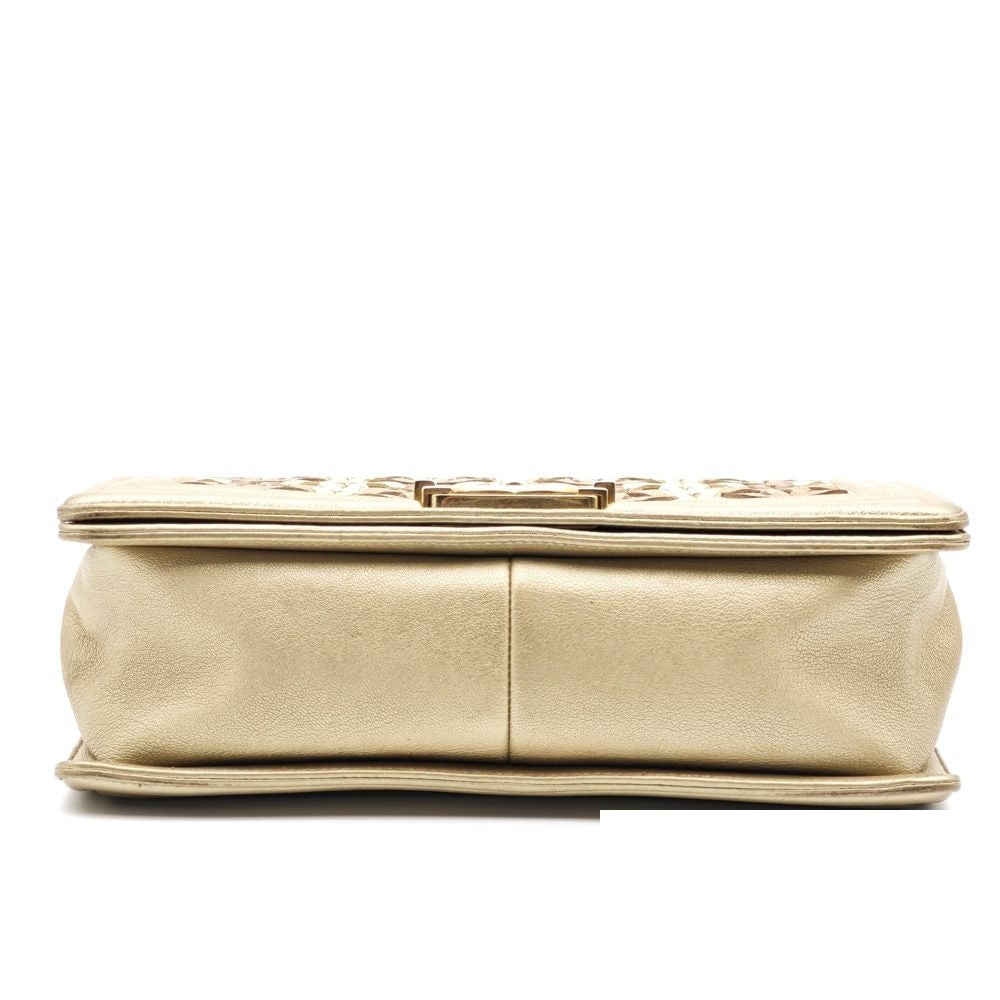 Chanel Boy Dubai Limited Lambskin Chain Shoulder Bag — view 6