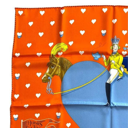 Hermes Scarf Carré 70 Hermes Tea Time Hermes Tea Time Hermes Accessories Silk