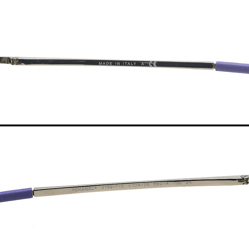 Chanel Sunglasses In Pilot Shape 4189tq 59□14 135