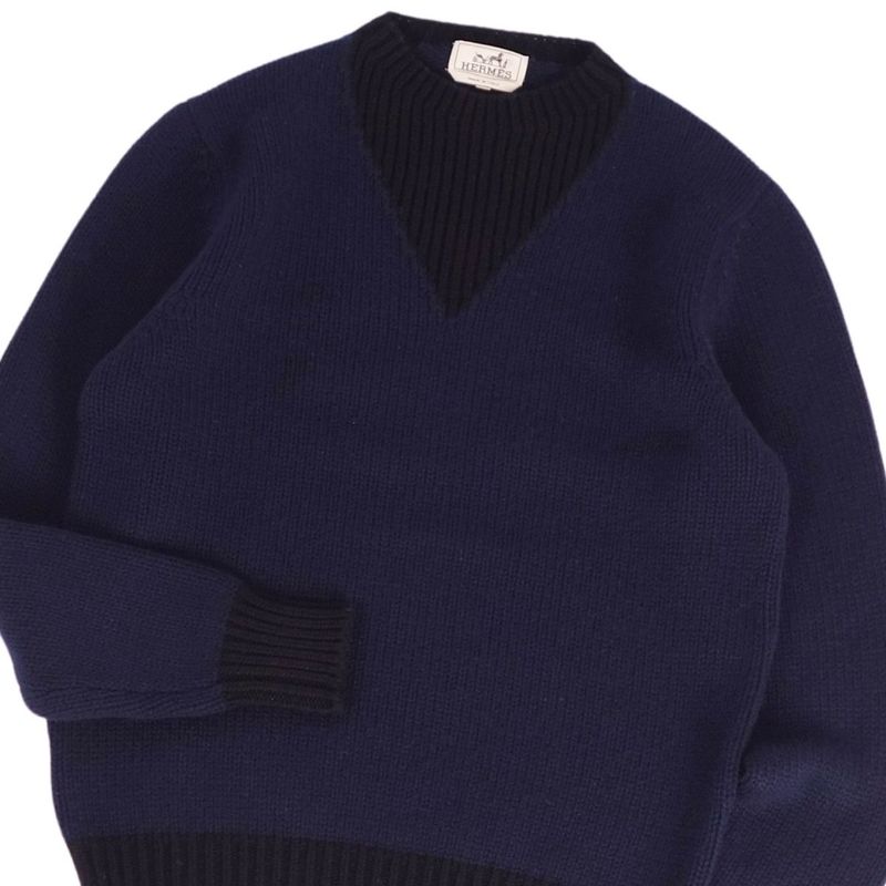 Hermes Knit Sweater Long Sleeve Long Sleeve Cashmere