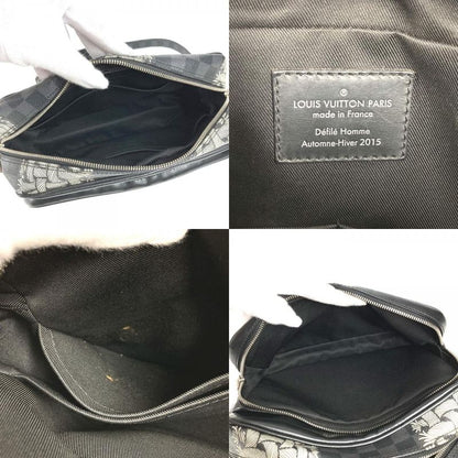 Louis Vuitton Shoulder Bag Nile PM Nile PM N41572 Damier Graphite Canvas Black