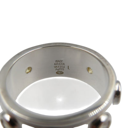 Louis Vuitton LV Studs M1622l Silver 925 L Ring 1065 Louis Vuitton