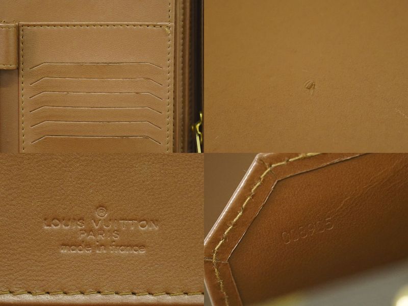 Authentic Louis Vuitton LV Crusher Monogram Attache Case Handbag Brown M53124