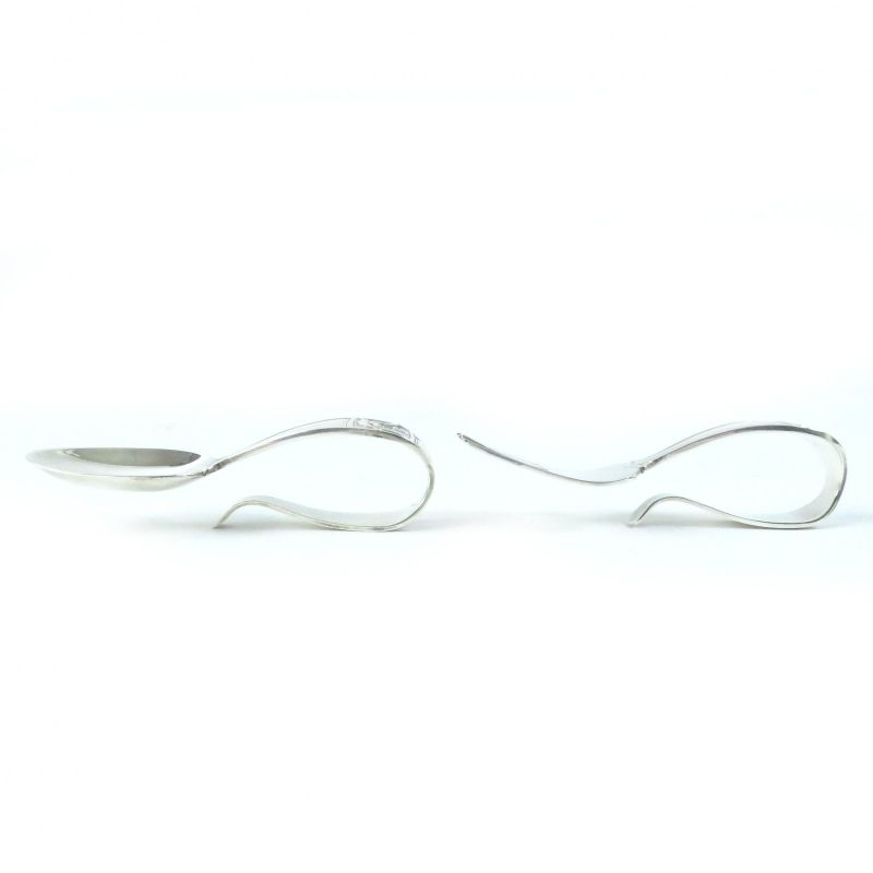 - Tiffany & Co Tiffany & Co Sv925 Loop Baby Spoon Fork Set Of 2 Star Ring