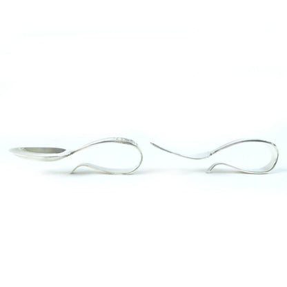 - Tiffany & Co Tiffany & Co Sv925 Loop Baby Spoon Fork Set Of 2 Star Ring