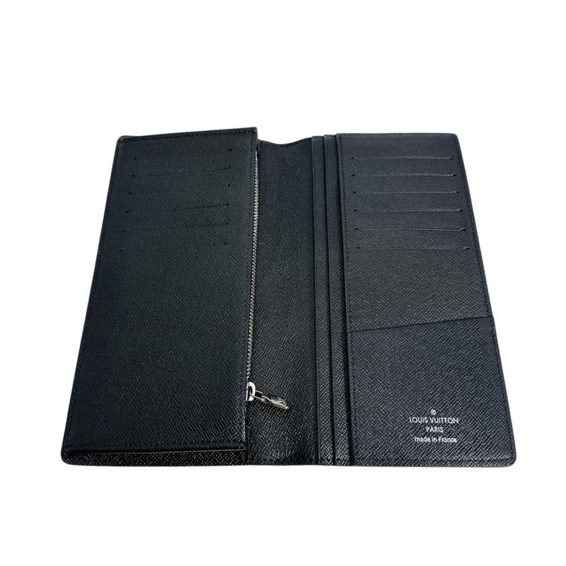 Louis Vuitton N62665 Damier Graphite Foldable Portefeuille Blazer Long Wallet