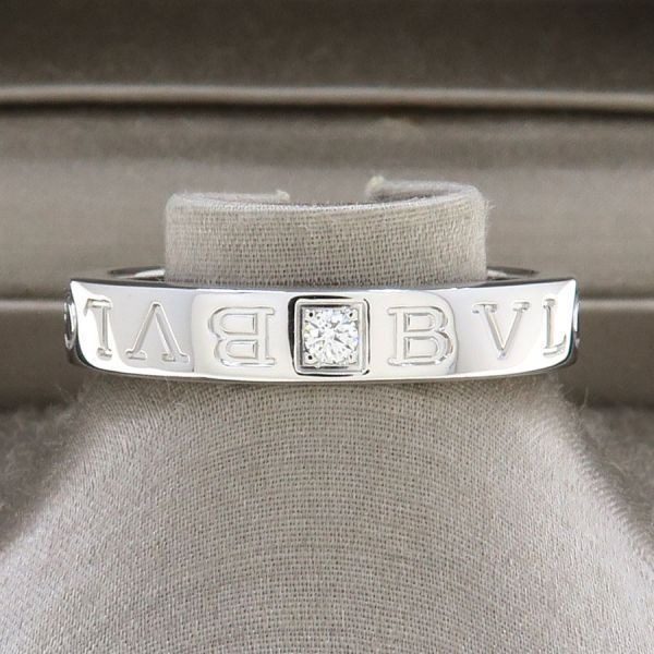 Bvlgari Double Logo Ring Diamond
