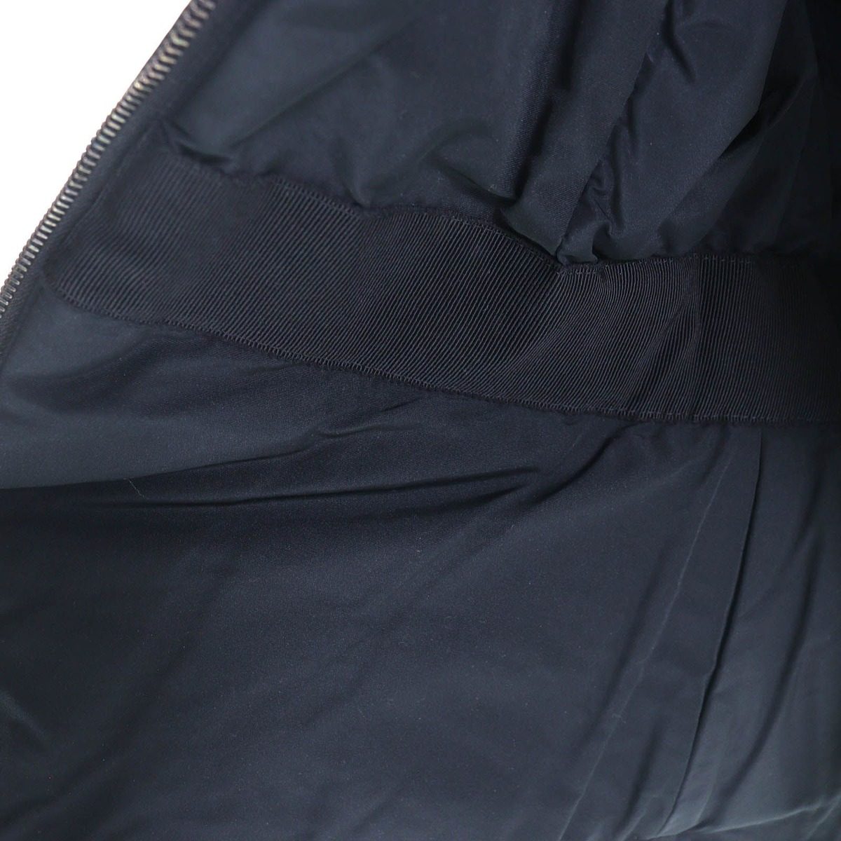 Moncler Rumex Back Belt Kargan Rumfa Wool Down Jacket Black 0 — view 5