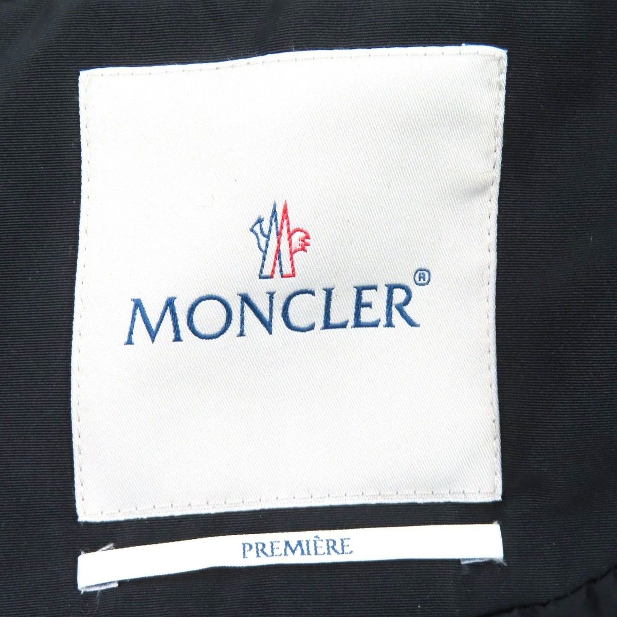 Moncler Rumex Back Belt Kargan Rumfa Wool Down Jacket Black 0 — view 6