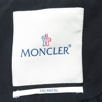 Moncler Rumex Back Belt Kargan Rumfa Wool Down Jacket Black 0 — view 6