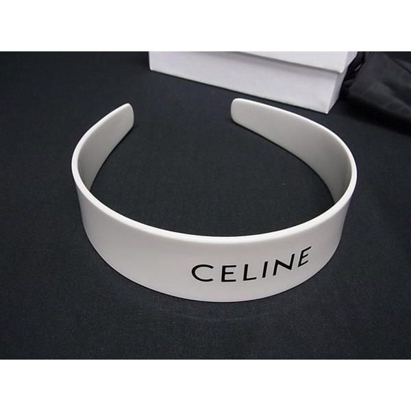 Celine Headband Hair White