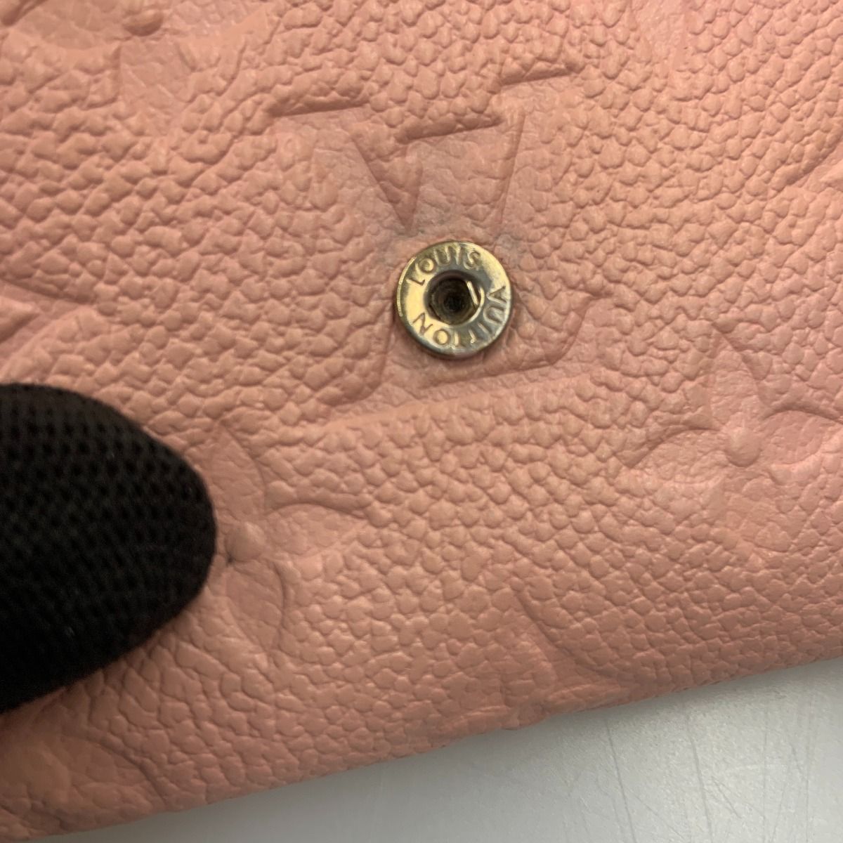 Louis Vuitton Monogram Empreinte Portefeuille Zoe Trifold Short Wallet M62936