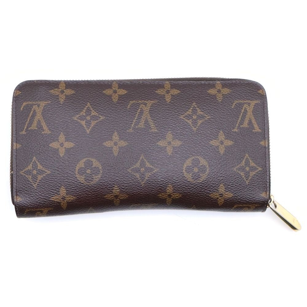 Louis Vuitton Monogram Zippy Wallet Round Gold