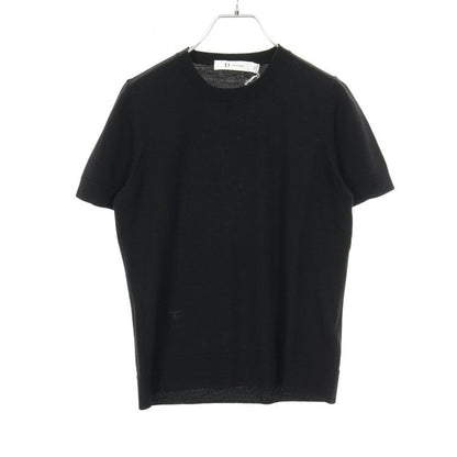 Christian Dior Knit D Uniforme Bee Embroidery 1 U4 S04 Am790 Black Wool T-Shirt