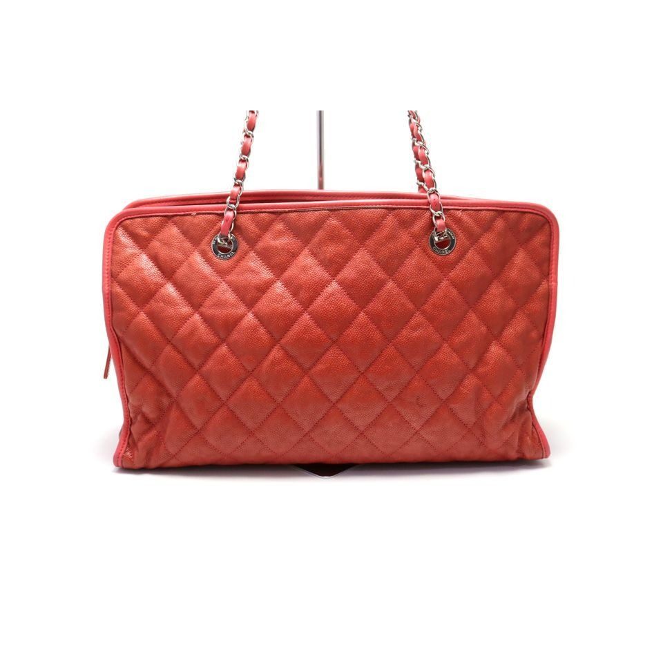 Chanel Caviar Leather Quilted Chain Shoulder Bag — view 2