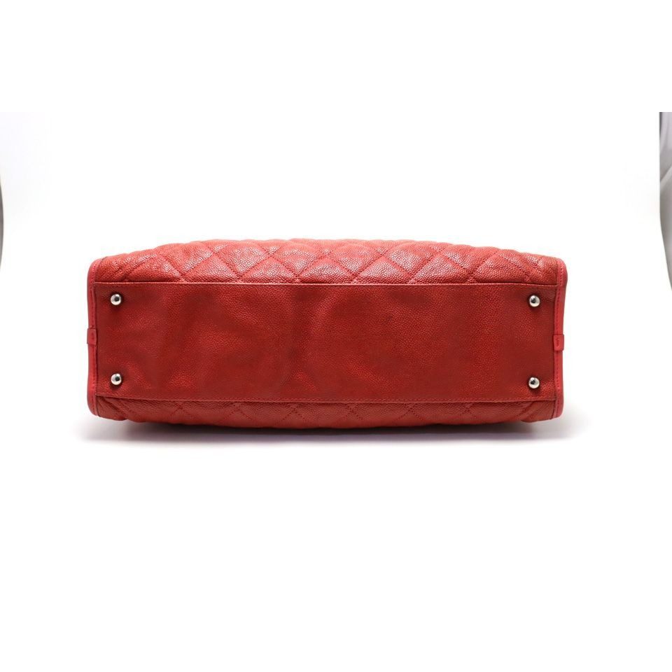 Chanel Caviar Leather Quilted Chain Shoulder Bag — view 3